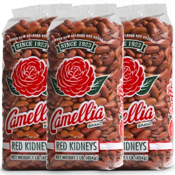 Camellia Brand Dry Red Kidney Beans 1lb - 3 pack