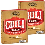 Carroll Shelby's Original Texas Chili 3.65 oz Pack of 2