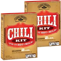 Carroll Shelby's Original Texas Chili 3.65 oz Pack of 2