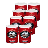 French Market Coffee & Chicory Creole Roast 12 oz Pack of 8
