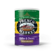 French Market Coffee & Chicory Creole Roast 12 oz Limited Edition Mardi Gras Can