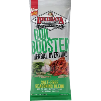 Louisiana Fish Fry Herbal Overload Boil Booster 8 oz