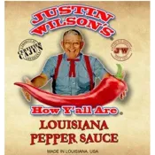 Justin Wilson - Louisiana Pepper Sauce 8 oz Justin Wilson - Louisiana Pepper Sauce 8 oz
