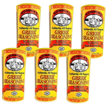 Konriko Greek Seasoning 2.5 oz Pack of 6