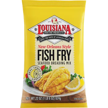 LA Fish Fry New Orleans Style Lemon Fish Fry