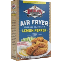 Louisiana Fish Fry Lemon Pepper Air Fryer Coating Mix 5 oz