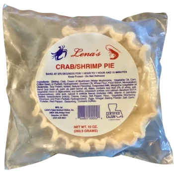Crab & Shrimp Pie - Lena's Crab & Shrimp Pie 10.2 oz