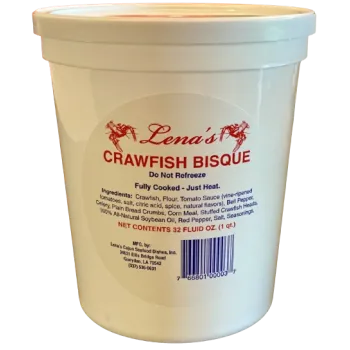 Lena's Crawfish Bisque 32oz - Authentic Cajun Bisque