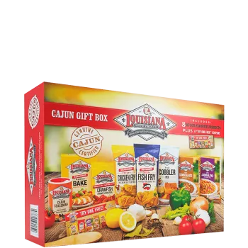 Louisiana Fish Fry Cajun Gift Box