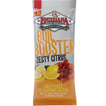 Louisiana Fish Fry Zesty Citrus Boil Booster 7 oz