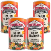 Louisiana Fish Fry Cajun Seasoning 8 oz - Pack of 4 Louisiana Fish Fry Cajun Seasoning 8 oz - Pack of 4