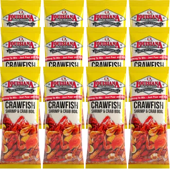 Louisiana Fish Fry Crawfish Crab & Shrimp Boil 16 oz - Pack of 12