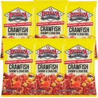 Louisiana Fish Fry Crawfish Crab and Shrimp Boil 4 lb - 6 Pack