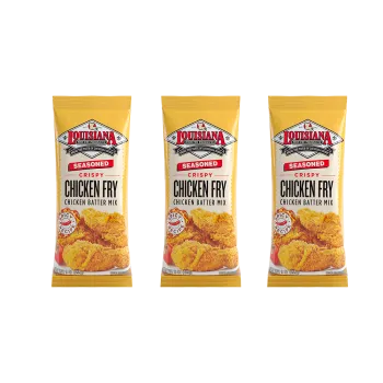 Louisiana Fish Fry Seasoned Chicken Fry 9 oz Pack of 3