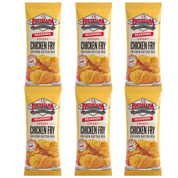 Louisiana Fish Fry Seasoned Chicken Fry 9 oz Pack of 6