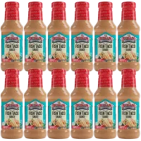Louisiana Fish Fry Fish Taco Sauce 10.5 oz Pack of 12