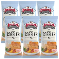 Louisiana Fish Fry Cobbler Mix 10.58 oz - Pack of 6