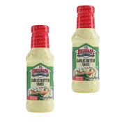 Louisiana Fish Fry Garlic Butter Sauce 10.5 oz Pack of 2