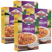 Louisiana Fish Fry Jambalaya Mix 7.5 oz Pack of 4