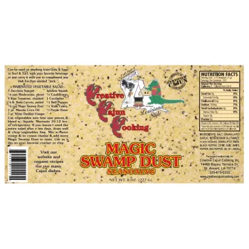 Creative Cajun Cooking Magic Swamp Dust Seasoning