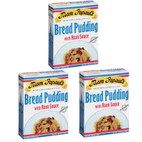Mam Papauls Bread Pudding with Rum Sauce Pack of 3