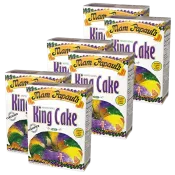 Mam Papauls Mardi Gras King Cake Mix Pack of 6 Mam Papauls Mardi Gras King Cake Mix Pack of 6