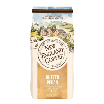 New England Coffee Butter Pecan Ground 11 oz