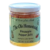 Ole Homestead Pineapple Pepper Jelly 12 oz