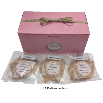 Orleans Pralines Assorted Pralines 12 Pack