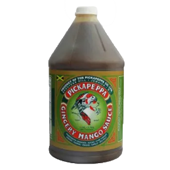 Pickapeppa Gingery Mango Sauce 1 Gallon