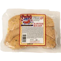 Poche's Crawfish Boudin 16 oz Pack of 5