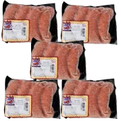 Poche's Fresh Beef & Pork Sausage 1 LB Pack of 5 Poche's Fresh Beef & Pork Sausage 1 LB Pack of 5