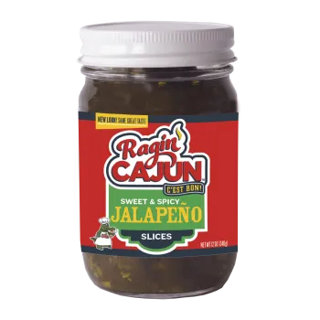 Ragin Cajun Candied Jalapeno Slices 12 oz