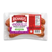 Richard's Andouille w/ Green Onion Sausage 1 lb