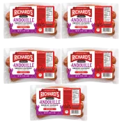 Richard's Andouille Sausage 1 lb Pack of 5