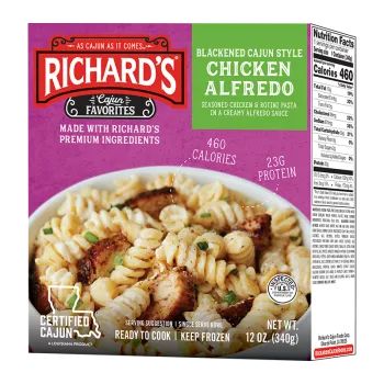 Richard's Chicken Alfredo single serve bowl