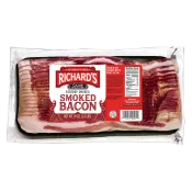 Richard's Cajun Country Hickory Smoked Bacon 24 oz