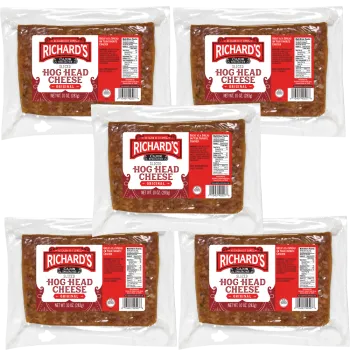 Richard's Hog Head Cheese 10 oz Pack of 5