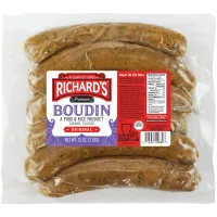 Richard's Regular Boudin 32 oz Family Pack