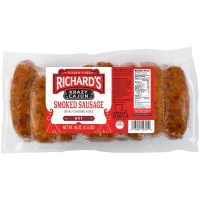 Richard's Smoked Pork Hot Links 2 lb