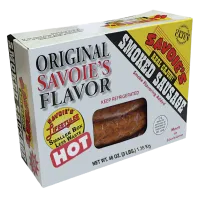 Savoie's Smoked Mixed Hot Sausage 3 lb