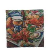 Seafood Boil Trivet Plate Seafood Boil Trivet Plate