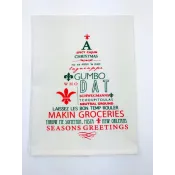 Spicy Cajun Christmas Kitchen Towel Spicy Cajun Christmas Kitchen Towel