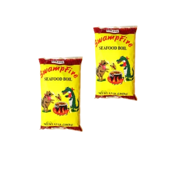 Swamp Fire Seafood Boil 4.5 lb - Pack of 2