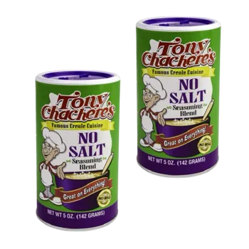 Tony Chachere's No Salt Creole Seasoning 5 oz - Pack of 2