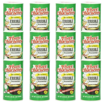 Tony Chachere's Famous Creole Seasoning 3.25 oz Pack of 12