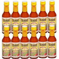 TryMe Yucatan Sunshine Habanero Sauce 5 oz Pack of 12
