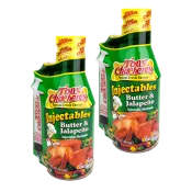 Tony Chachere's Butter & Jalapeno With Injector 17 oz - Pack of 2